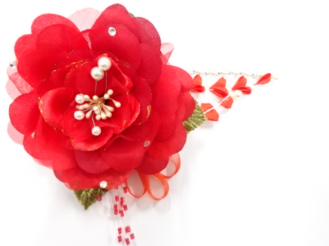 JAPANESE KIMONO / ANTIQUE HAIR ACCESSORY SET